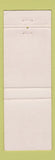 Matchbook Cover - Nudist Camp Bare Skin NM JOKE GAG