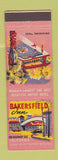 Matchbook Cover - Bakersfield Inn CA