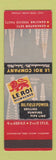Matchbook Cover - Le Roi Oil Field Equipment Milwaukee WI Tulsa OK