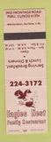 Matchbook Cover - Eagles Nest Restaurant Peru IL