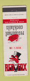 Matchbook Cover - Red Fox Restaurant Chicago IL
