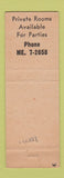 Matchbook Cover - Red Fox Restaurant Chicago IL