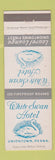 Matchbook Cover - White Swan Hotel Uniontown PA