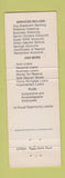Matchbook Cover - Peoples National Bank Littleton NH