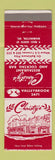 Matchbook Cover - Christy's Restaurant Wilmington DE