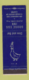 Matchbook Cover - Goose Egg Inn Casper WY