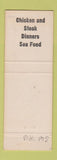 Matchbook Cover - Goose Egg Inn Casper WY