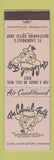 Matchbook Cover - Colonels Table Fort Lauderdale FL Coffee Shop WEAR