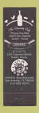 Matchbook Cover - The Granite Cafe Austin TX