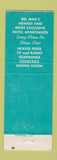 Matchbook Cover - Namara Inn Del Mar CA Horse Racing