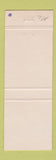 Matchbook Cover - Flight Line Inn Eugene OR Mahlon Airport