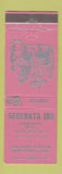 Matchbook Cover - Seerenata Inn Long Beach CA Mexican Food