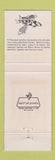 Matchbook Cover - Pagoda Floating Restaurant Honolulu Hawaii WEAR