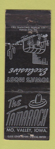 Matchbook Cover - The Tamarack Missouri Valley IA cactus WEAR
