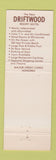 Matchbook Cover - Driftwood Resort Motel Pelican's Nest Miami Beach FL