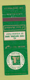 Matchbook Cover - 1st National Bank Stevens Point WI