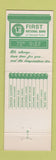 Matchbook Cover - 1st National Bank Stevens Point WI