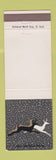 Matchbook Cover - North Side State Bank Houston TX Christmas
