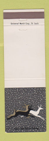 Matchbook Cover - North Side State Bank Houston TX Christmas