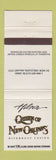 Matchbook Cover - Hilton Queen of New Orleans Riverboat Casino LA