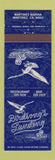 Matchbook Cover - Birdsong's Landing Martinez CA