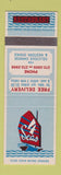 Matchbook Cover - 4 Seas Restaurant SAMPLE