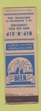 Matchbook Cover - Nip n Sip Restaurant Constantine MI WORN