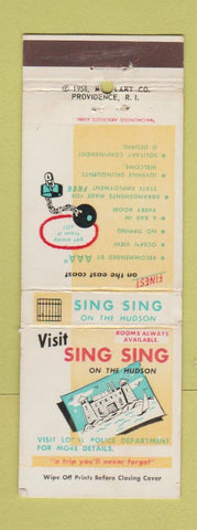 Matchbook Cover - Sing Sing Prison JOKE GAG WEAR