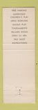 Matchbook Cover - Cal Bowling Lakewood OH