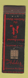 Matchbook Cover - The Addis Clothes Store Syracuse NY FEDERAL LONG WEAR