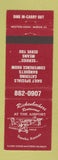 Matchbook Cover - Rickenbockers Restaurant Topeka KS airport