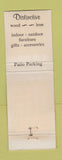 Matchbook Cover - Pryde's Old Westport Wood Iron Kansas City MO WEAR