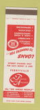 Matchbook Cover - Perryville Production Credit Association MO Fredericktown