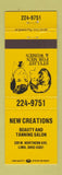 Matchbook Cover - New Creations Salon Lima OH