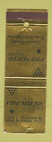 Matchbook Cover - Premiere Lanes Bowling Santa Fe Springs CA WEAR