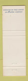 Matchbook Cover - AMFAC Fred Harvey