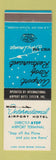 Matchbook Cover - Miami International Airport Hotel FL
