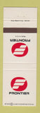 Matchbook Cover - Frontier Airlines
