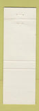 Matchbook Cover - FJR Equipment Rentals Louisville Colorado
