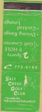 Matchbook Cover - Salt Creek Golf Club Itasca IL WEAR