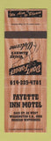 Matchbook Cover - Fayette Inn Motel Washington Court House OH