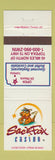 Matchbook Cover - Sac & Fox Casino north of Topeka KS