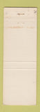 Matchbook Cover - Beech Ridge Motel Tavern Buckeye Lake OH WEAR