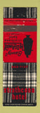 Matchbook Cover - Barney's Hideaway Strathcona Hotel Victoria BC WEAR