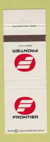 Matchbook Cover - Frontier Airlines
