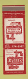 Matchbook Cover - Kettle Restaurant Anaheim CA