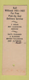 Matchbook Cover - Conlee Dry Cleaners Cincinnati OH SAMPLE