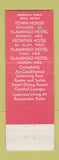 Matchbook Cover - Flamingo Hotel Tucson AZ