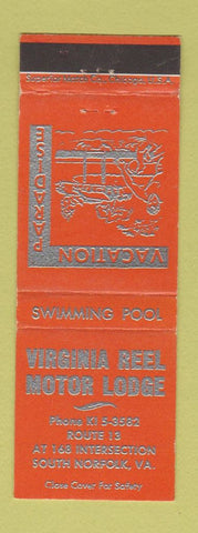 Matchbook Cover - Virginia Reel Motor Lodge South Norfolk VA