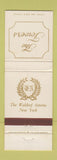 Matchbook Cover - The Towers Waldorf Astoria New York City
